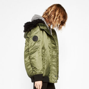 Hooded Bomber Jacket